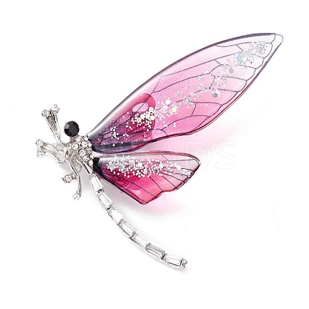 Dragonfly Enamel Pin LS-JEWB-P012-02B-1