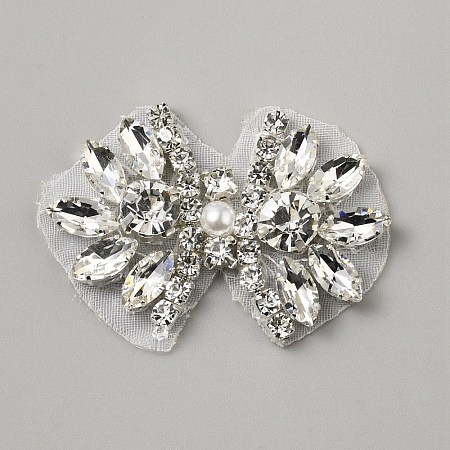Rhinestone Self Adhesive Appliques Ornament Accessories DIY-WH0568-50B-1