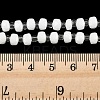 Opaque Glass Beads Strands GLAA-P076-01C-09-4