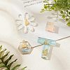 60Pcs 5 Style Easter Theme Rabbit Alloy Small Handmade Cabochons FIND-OC0001-50-6