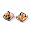 2-Hole Transparent Glass Seed Beads SEED-S023-30C-03-2