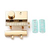 Zinc Alloy Twist Bag Lock Purse Catch Clasps PURS-PW0005-094LG-1