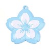 Spray Painted Alloy Big Pendants PALLOY-T092-81C-1