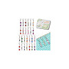 26Pcs 26 Styles Letter A~Z Acrylic Pendant Stitch Markers HJEW-NB00051-7