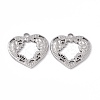 Non-Tarnish 304 Stainless Steel Pendants LS-STAS-B031-02P-2