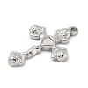 304 Stainless Steel Pendant Cabochon Settings STAS-M082-03P-2