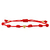Adjustable Nylon Cord Braided Bracelets AN6953-1-1