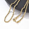 304 Stainless Steel Rope Chain Necklaces LS-NJEW-F226-03G-05-4