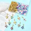 DIY Angel Pendant Making Kit DIY-FS0009-81-7