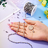 DIY 304 Stainless Steel Link Chains Bracelets/Necklaces Making Kits DIY-TA0012-41A-6