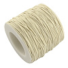Eco-Friendly Waxed Cotton Thread Cords YC-R008-1.0mm-102-1