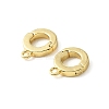 Brass Ring Clasps KK-CBA9CBD-09G-1