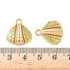 304 Stainless Steel Enamel Pendants STAS-I346-19G-03-3