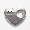 Non-Tarnish 304 Stainless Steel Pendants STAS-Z012-03P-2