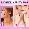 52Pcs 26 Styles Alloy Enamel Pendants ENAM-HY0001-55-5