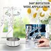Stainless Steel Spinning Rotary Candle Holder Stand DIY-WH0304-976B-3