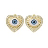 Rack Plating Alloy Rhinestone Pandants PALLOY-O109-01LG-2