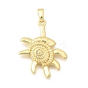 Brass Pendants KK-B187-02F-06G-1