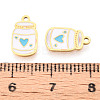 304 Stainless Steel Enamel Charms STAS-T065-64G-02-3