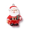 Christmas Opaque Resin Pendants LS-RESI-A049-05L-1