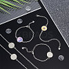 DIY Blank Dome Link Bracelet Making Kit DIY-UN0004-28-2