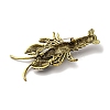 Alloy Rhinestone Brooch JEWB-K027-04B-AG-3