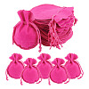 Calabash Velvet Jewelry Storage Drawstring Pouches LS-TP-WH0011-05I-1