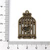 Tibetan Style Alloy Pendants TIBEP-S317-36AB-NR-3