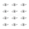 Unicraftale 304 Stainless Steel Snap Clasps STAS-UN0009-06P-1