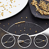 600Pcs 3 Styles Brass Spacer Beads KK-BBC0011-70G-6