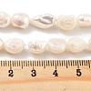 Natural Cultured Freshwater Pearl Beads Strands PEAR-P062-28B-5