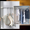PVC Hanging Underwear Clothing Bags with Hanger AJEW-WH0596-500-5