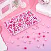 200Pcs 4 Colors Opaque Acrylic Beads MACR-TA0002-53-7