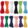 120M 12 Colors Cotton String Threads for Crafts Knitting Making DIY-SC0028-62-1