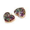 304 Stainless Steel Pendants STAS-C146-05G-03-2