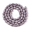 Opaque Solid Color Beads Strands EGLA-N013-P6mm-D09-2