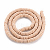 Handmade Polymer Clay Bead Strands X-CLAY-T002-4mm-66-2