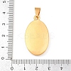 304 Stainless Steel with Rhinestone Pendants LS-STAS-Z171-24G-02-3