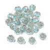 Acrylic Rhinestone Rondelle Beads OACR-S048-02B-2