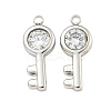304 Stainless Steel Pendants STAS-L080-013P-1