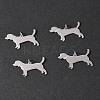 4Pcs 304 Stainless Steel Pendants STAS-FS0002-01A-8
