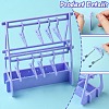 2 Layers Hanger Style Acrylic Earring Storage Display Rack ST-CJ0034-01A-3