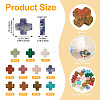 22Pcs 11 Styles Natural & Synthetic Mixed Gemstone Beads G-TA0002-52-4