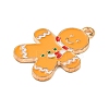 Christmas Theme Alloy Enamel Pendants ENAM-M221-01KCG-08-2
