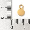 Ion Plating(IP) 304 Stainless Steel Enamel Charms STAS-G351-03G-02-3
