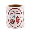 120 Round Paper Christmas Cartoon Sticker Rolls DIY-M070-09F-4