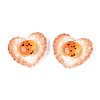 Opaque Resin Cabochons CRES-T025-37-2
