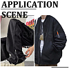 40Pcs 2 Colors PU Leather Zipper Puller FIND-GF0008-33-5