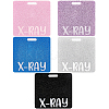 5Pcs 5 Colors Acrylic Big Pendants MACR-CN0001-01C-1
