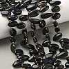 Dyed Natural Blue Tiger Eye Beads Strands G-P604-A13-01-1